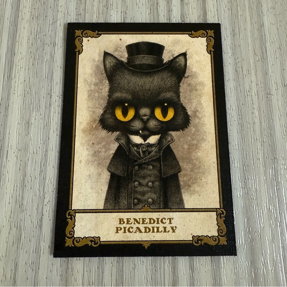 Gideon’s Bakehouse trading card #38, Benedict Picadilly series 2, new